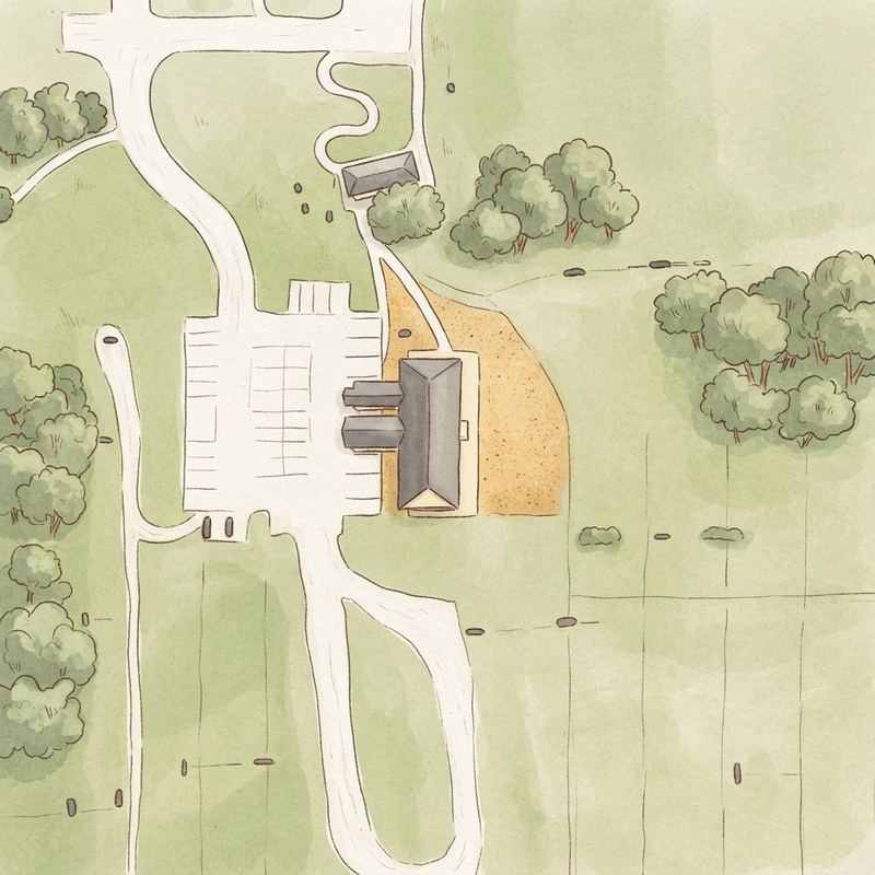 Illustrated map of Hawkins Spring Park