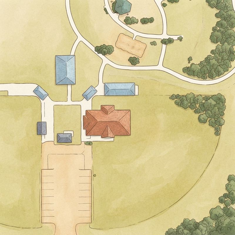 Illustrated map of Heritage Park