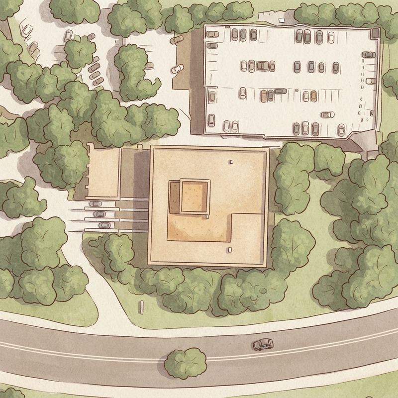 Illustrated map of Irving Parks and Recreation