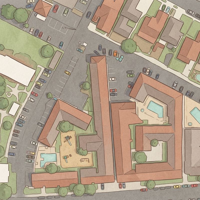 Illustrated map of Ivy