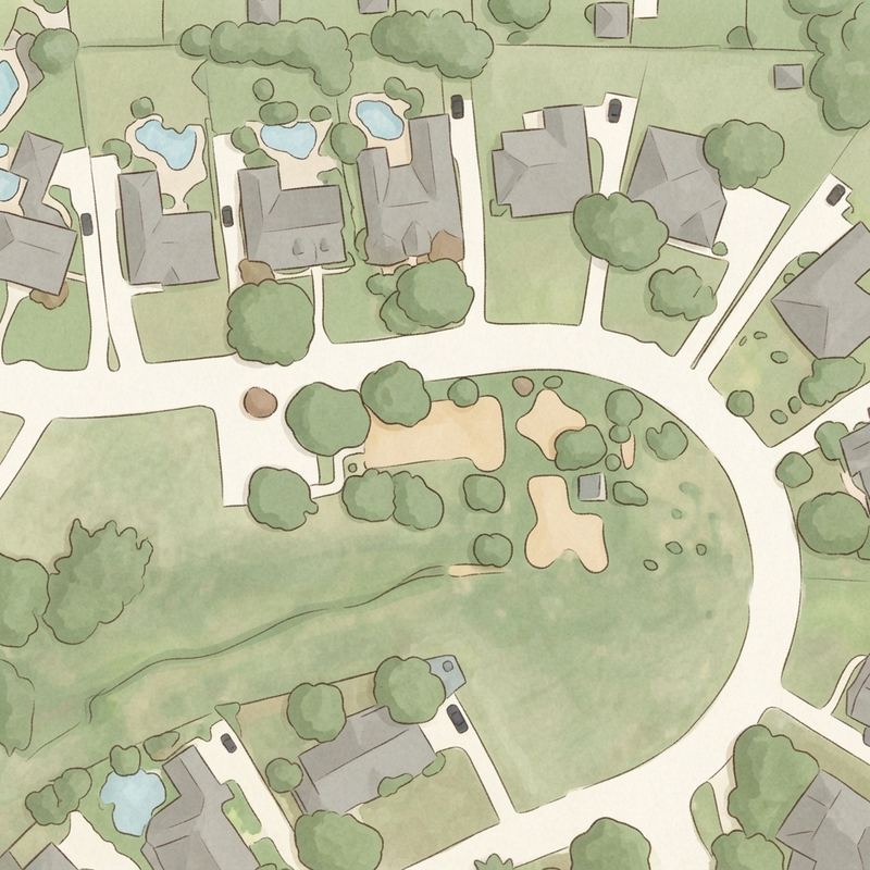 Illustrated map of Jewel Park