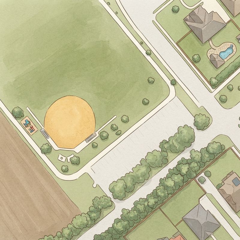 Illustrated map of Jobson Park