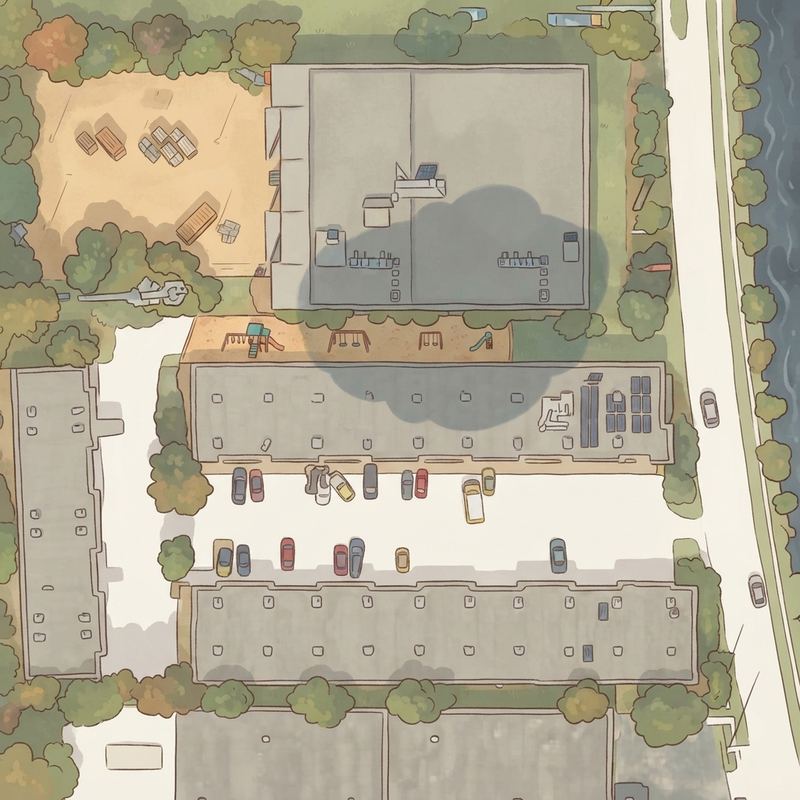 Illustrated map of KiddieLand