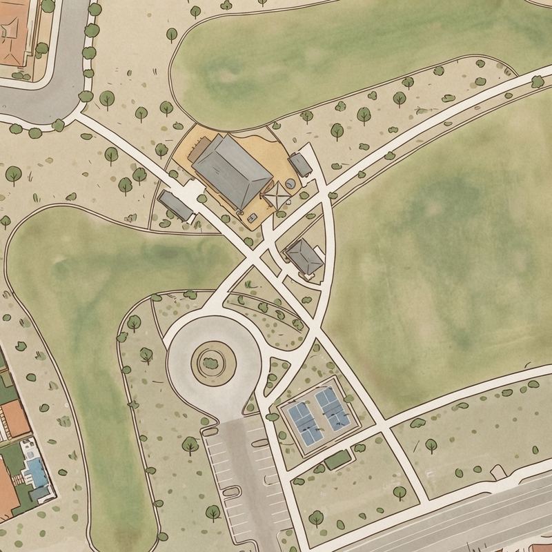 Illustrated map of Liberty Park