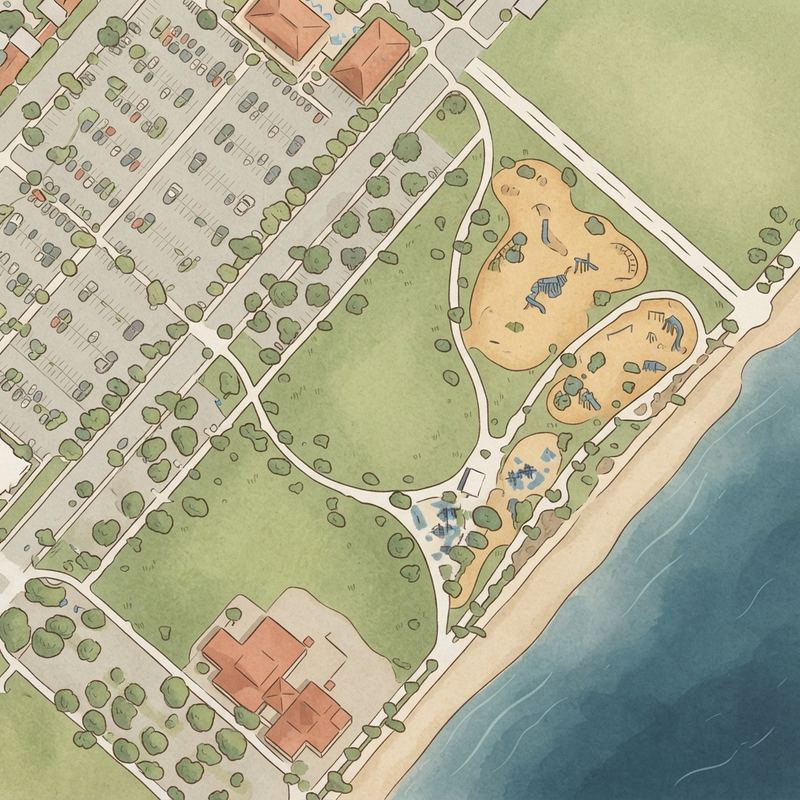 Illustrated map of Liberty Station Playground