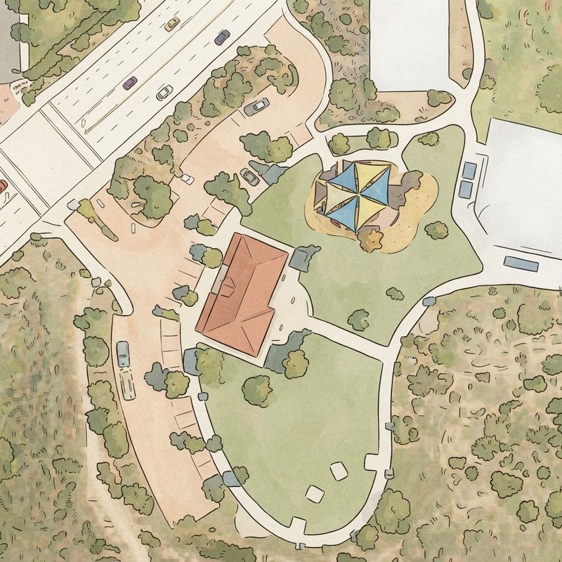 Illustrated map of Lopez Ridge Park and Recreation Center