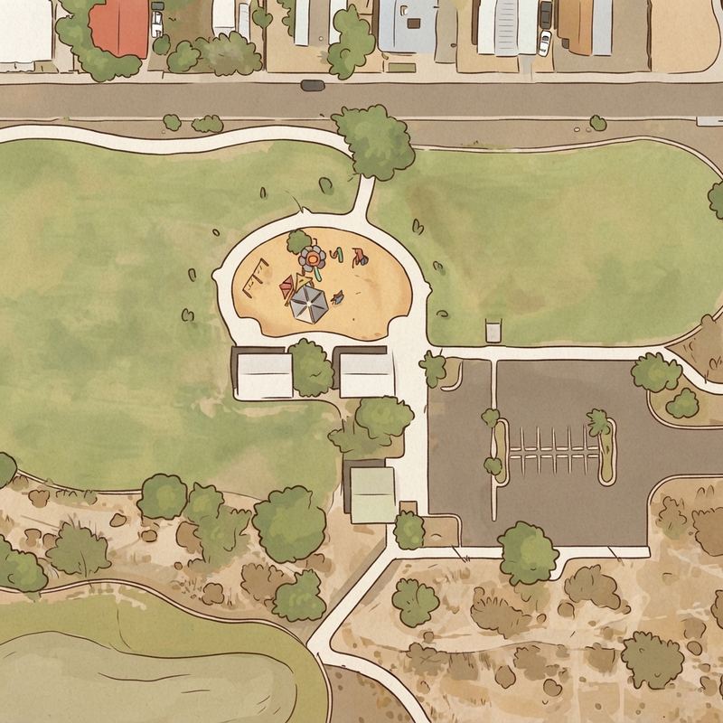 Illustrated map of Ma-Ha Tuak Park