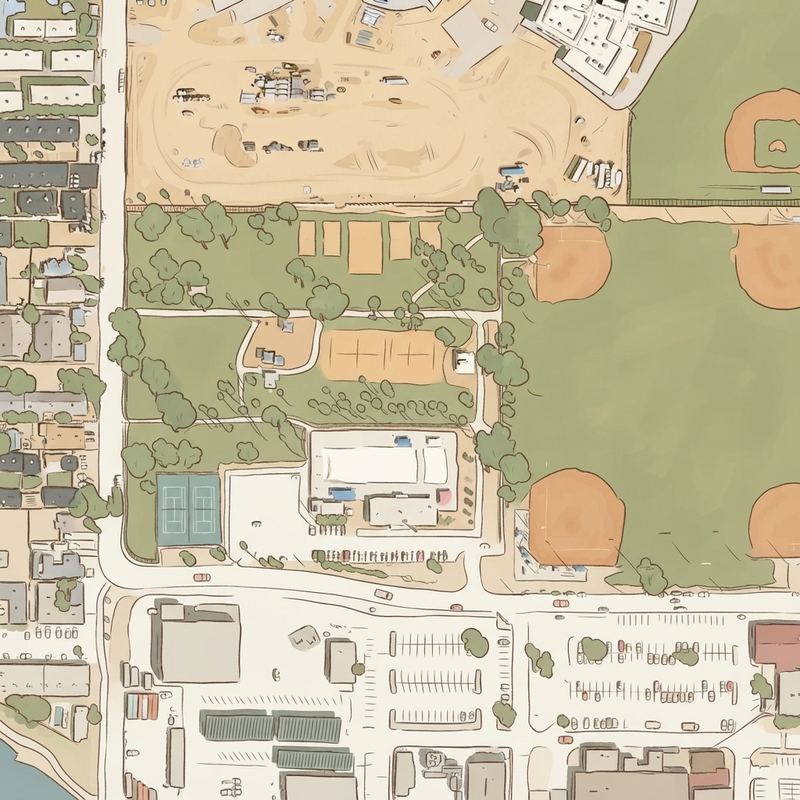 Illustrated map of Madison Park
