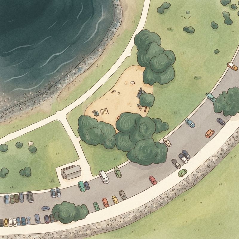 Illustrated map of Mission Point Park