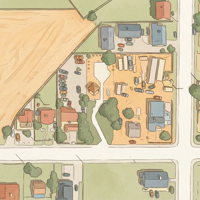 Illustrated map of Mong Mini Park