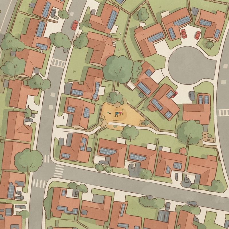 Illustrated map of Nereus & Spearfish Playground