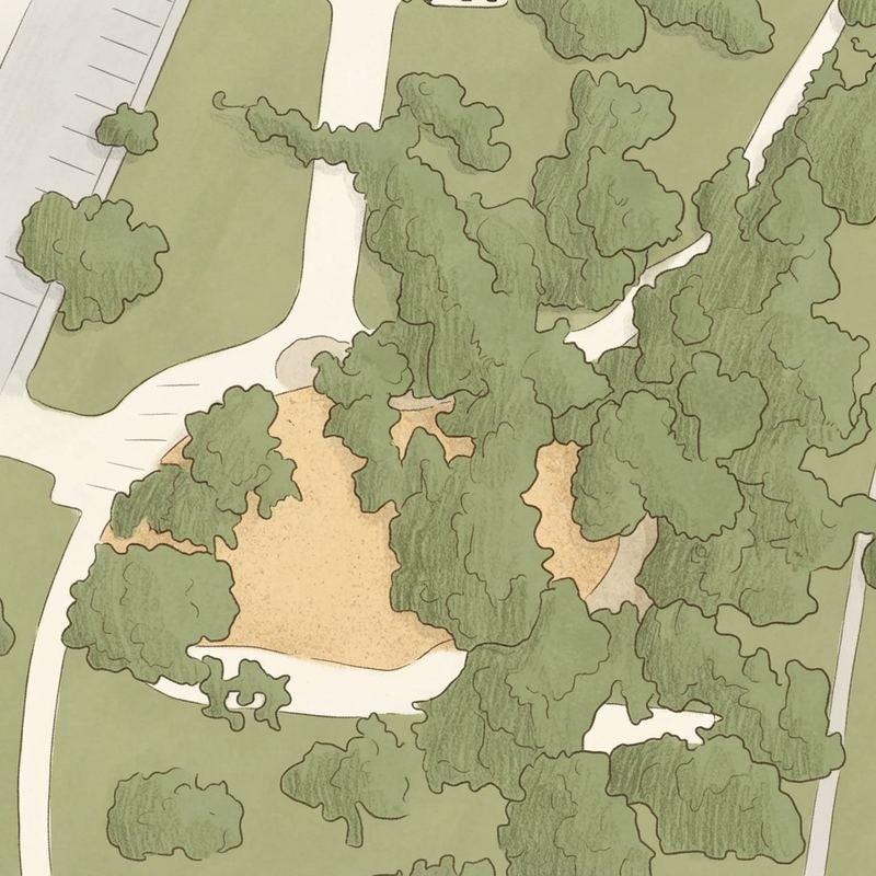 Illustrated map of Northwood Park