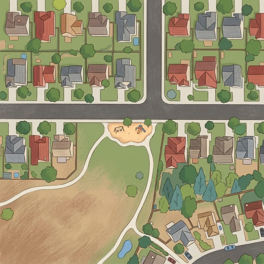 Illustrated map of Orange Park