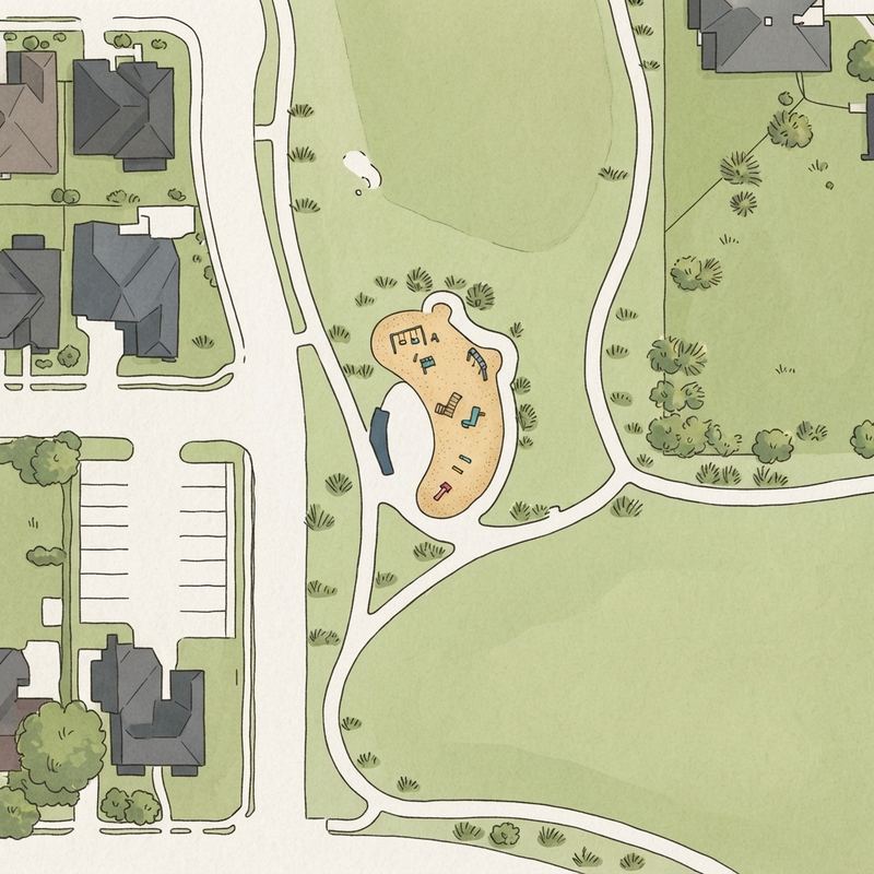 Illustrated map of Orchards Park