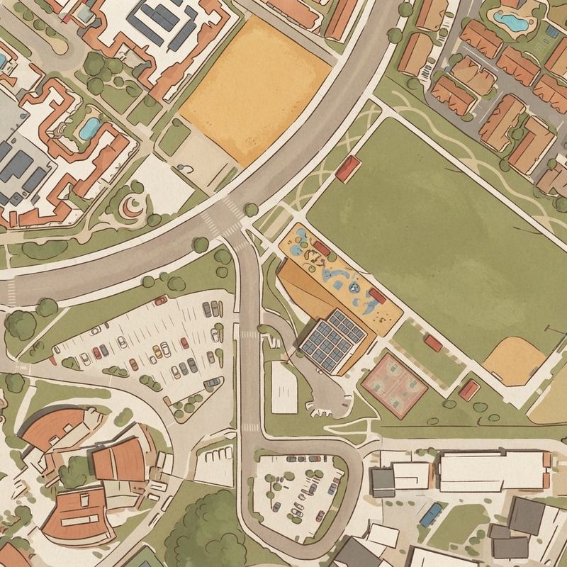 Illustrated map of Pacific Highlands Ranch Community Park