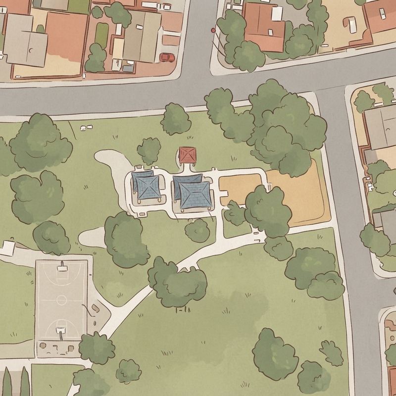 Illustrated map of Park