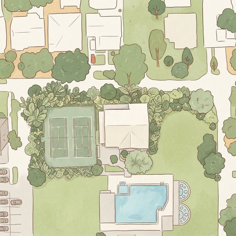 Illustrated map of Park