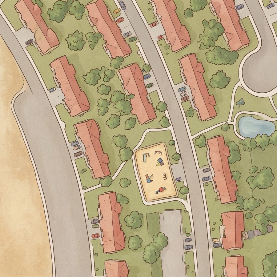 Illustrated map of Park