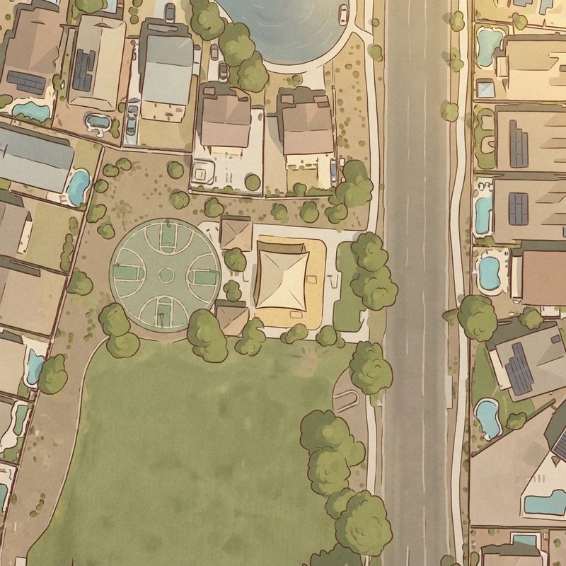 Illustrated map of Park