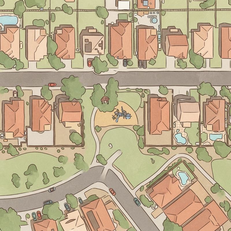 Illustrated map of Park