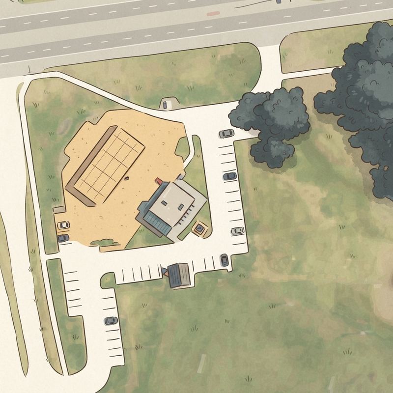 Illustrated map of Patriot Park