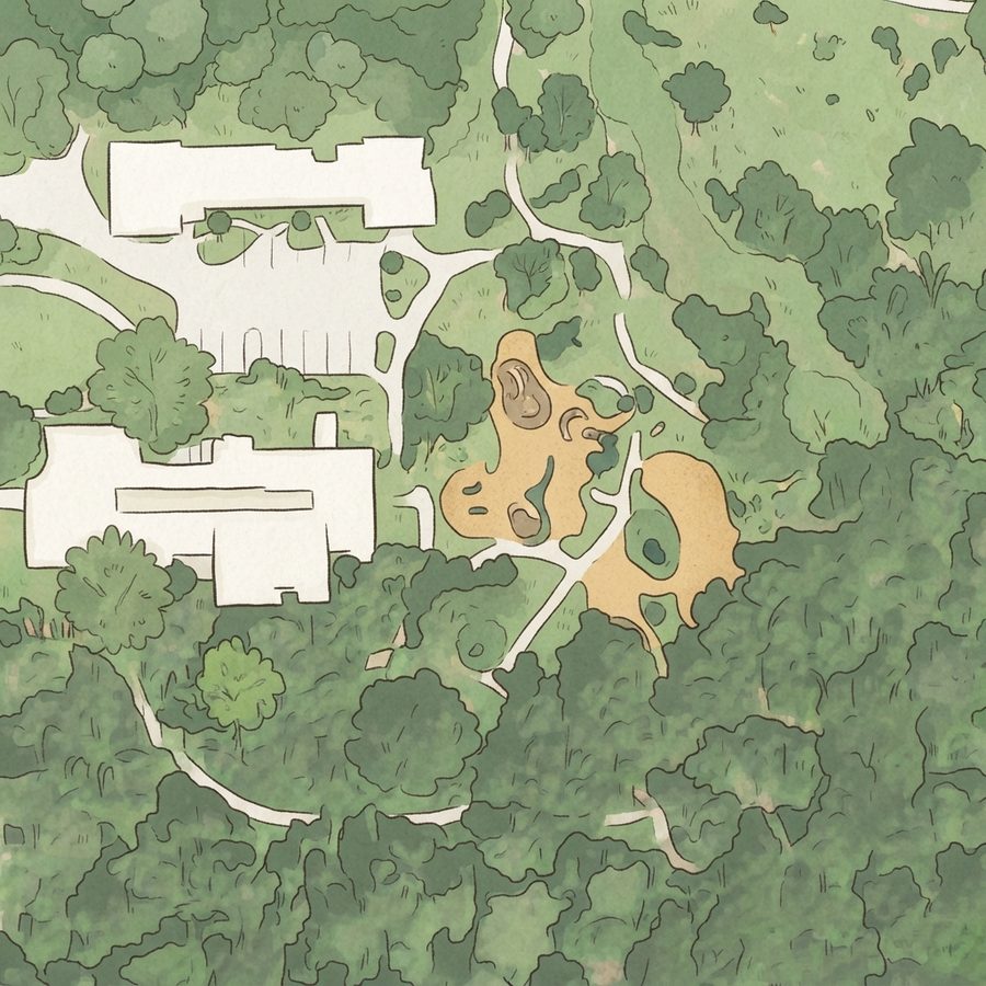 Illustrated map of Play Ground