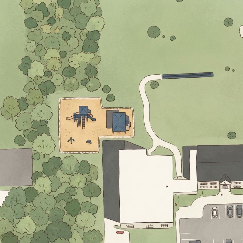 Illustrated map of Play ground