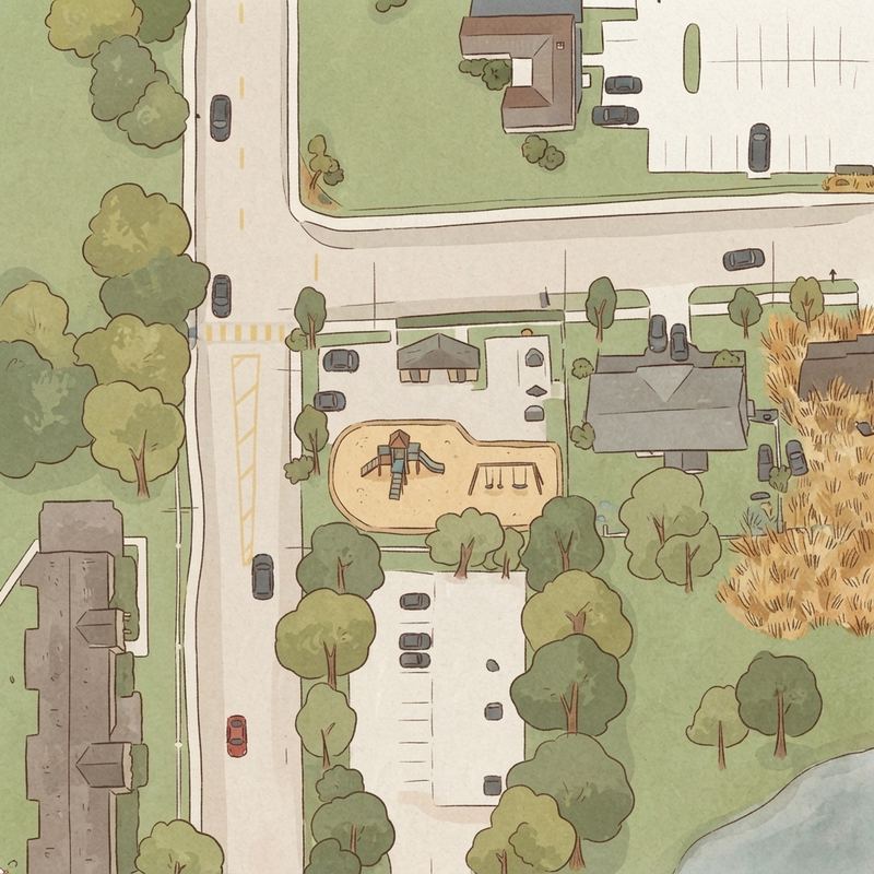 Illustrated map of Play Palace