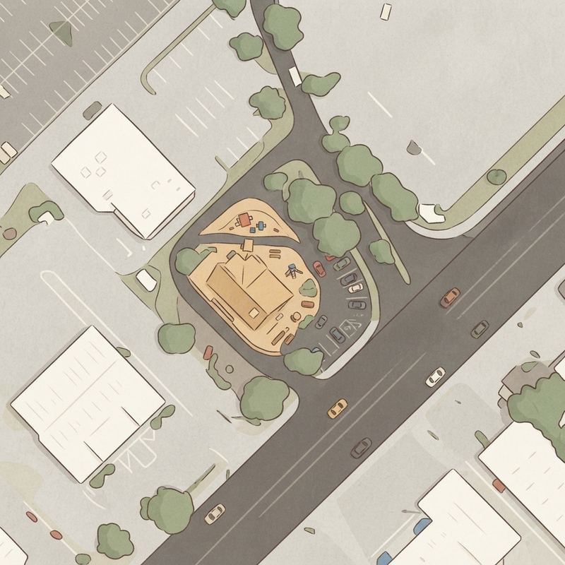 Illustrated map of Play Place