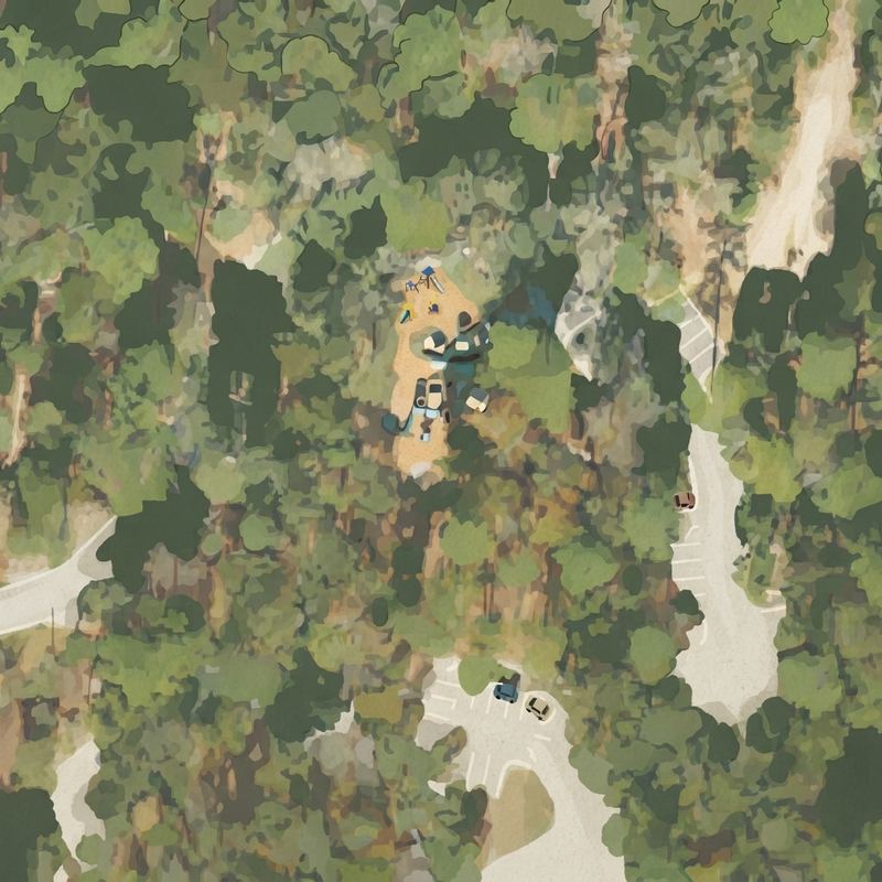 Illustrated map of Playground