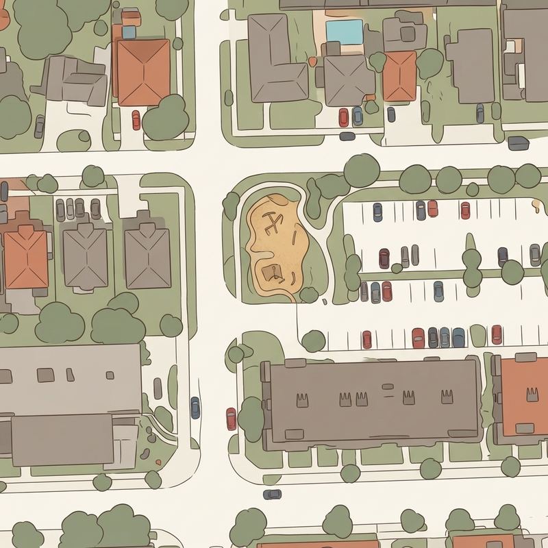 Illustrated map of Playground at ArtSquare Hallandale
