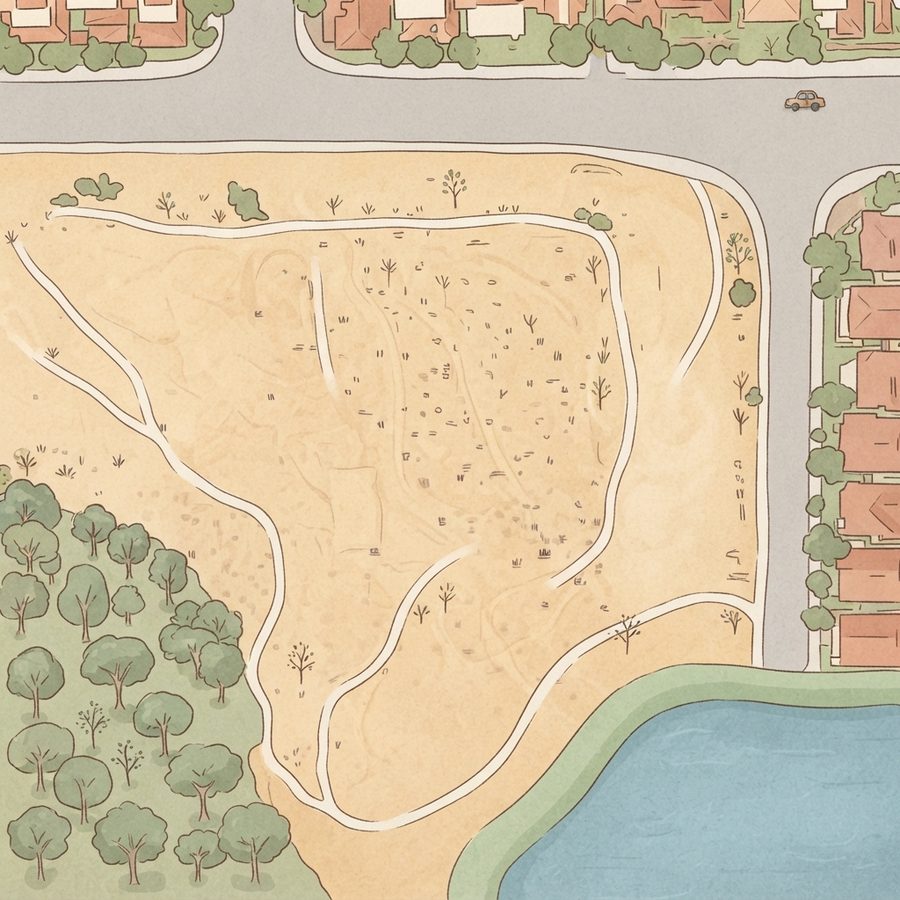 Illustrated map of Playground at Teep