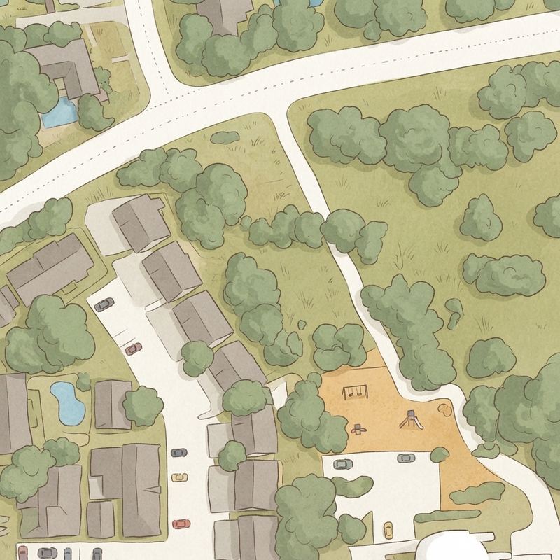 Illustrated map of Playground