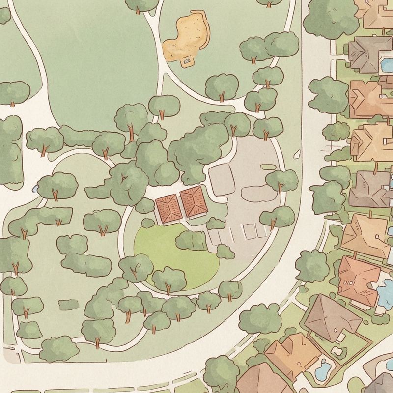 Illustrated map of Playground