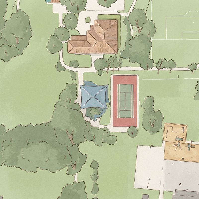 Illustrated map of Playground Cutler Ridge Park