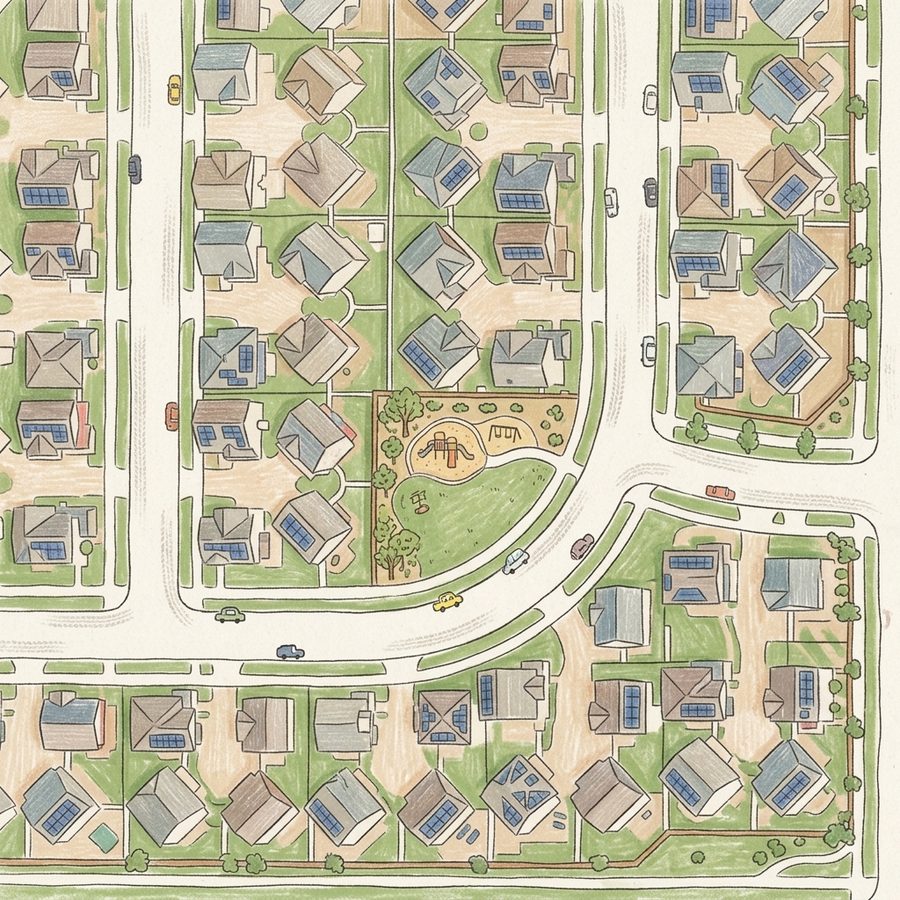 Illustrated map of Playground
