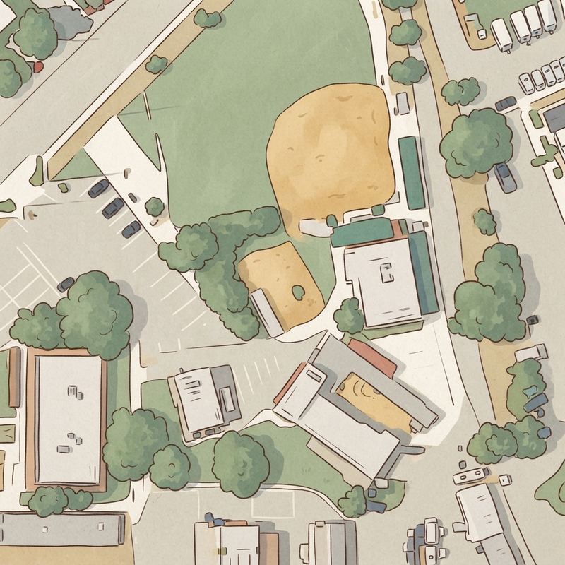 Illustrated map of Playground