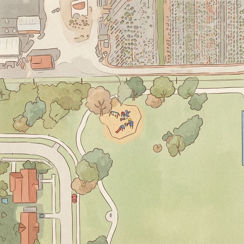 Illustrated map of Playground