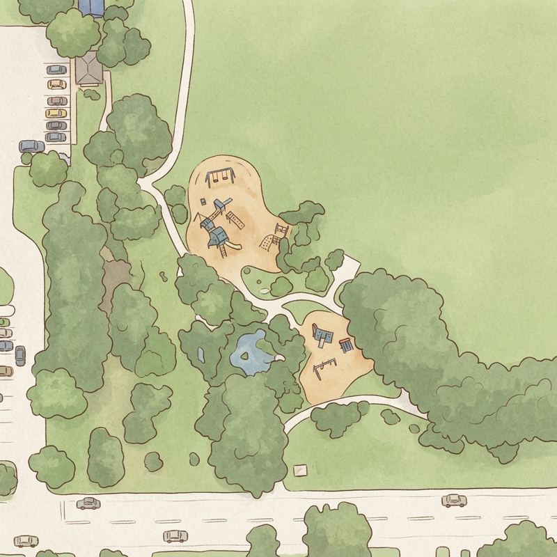 Illustrated map of Playground