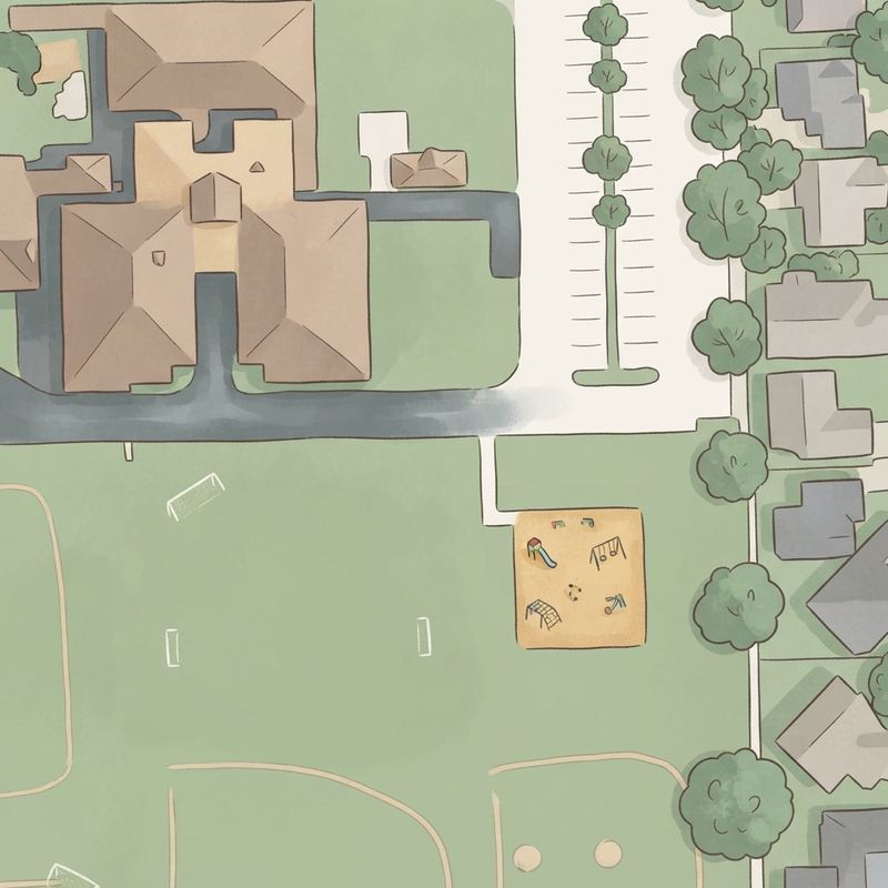 Illustrated map of Playground