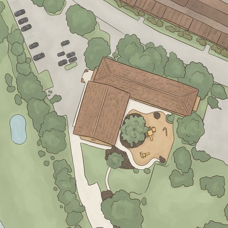 Illustrated map of Playground