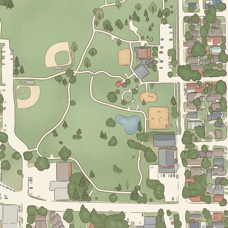 Illustrated map of Playground