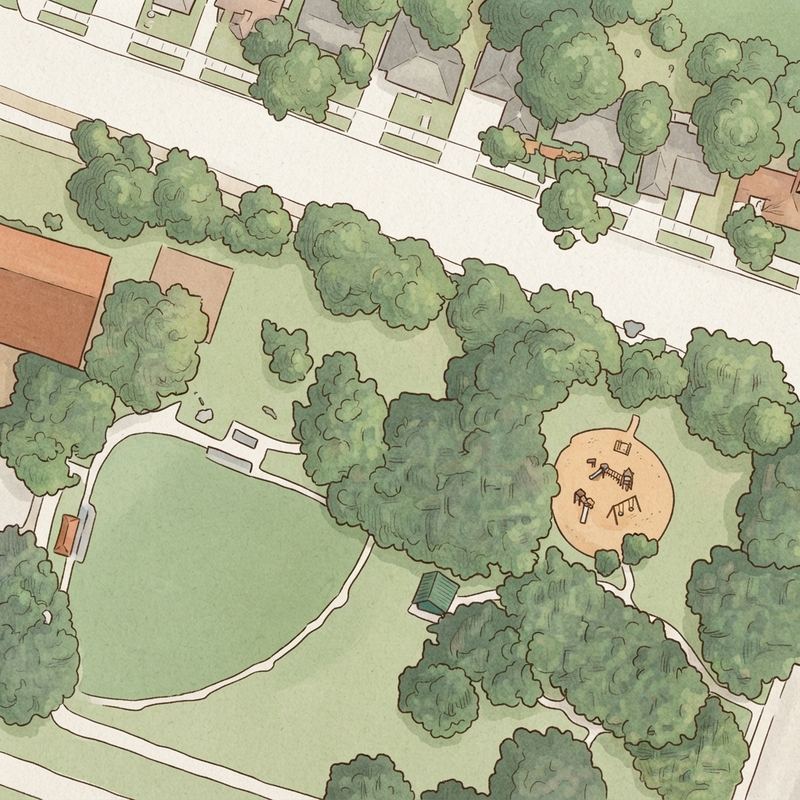 Illustrated map of Playground