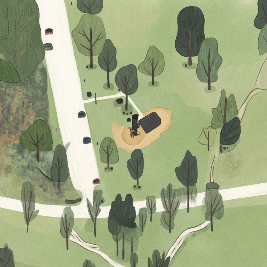 Illustrated map of Playground
