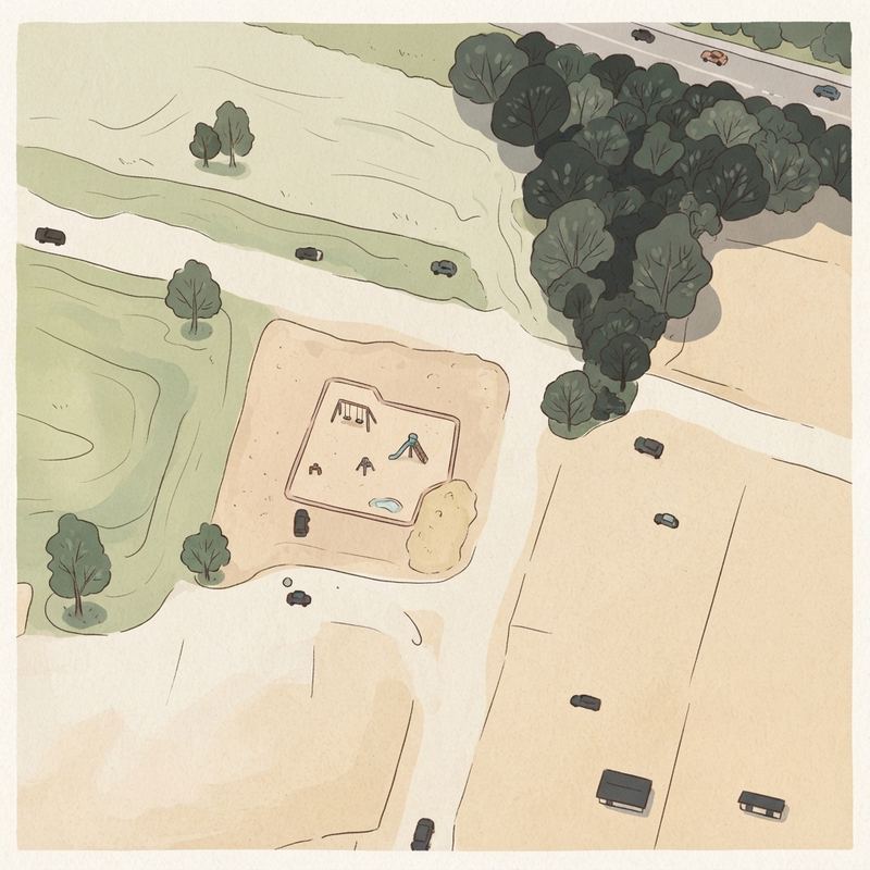 Illustrated map of Playground