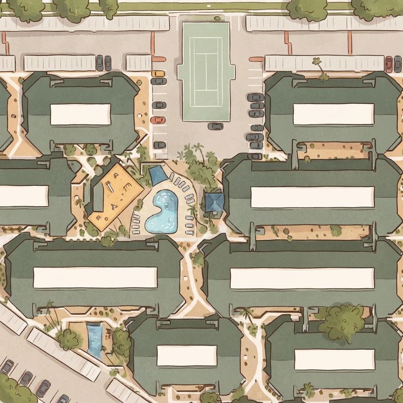 Illustrated map of Playground