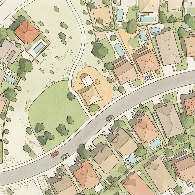 Illustrated map of Playground