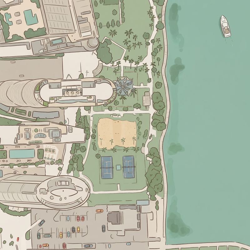 Illustrated map of Playground