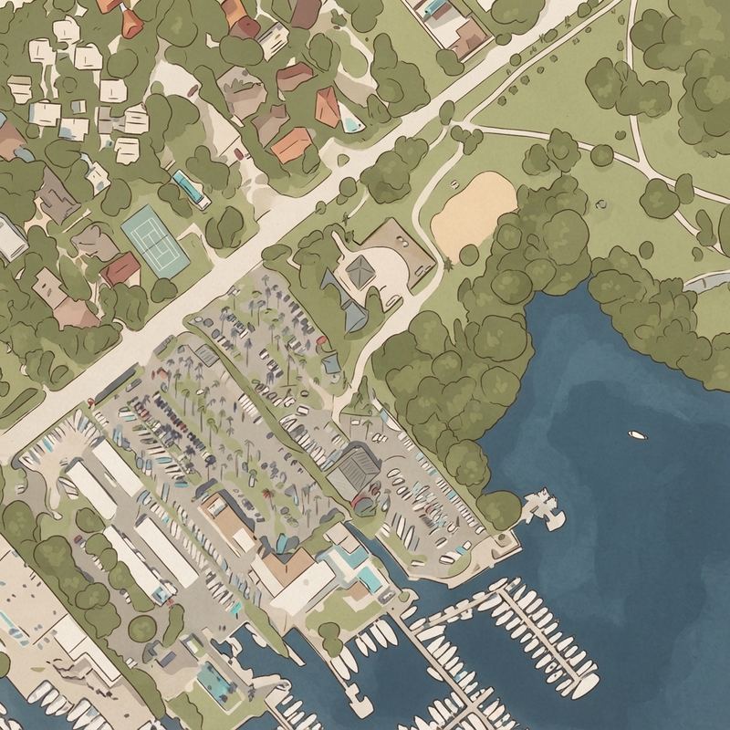 Illustrated map of Playground