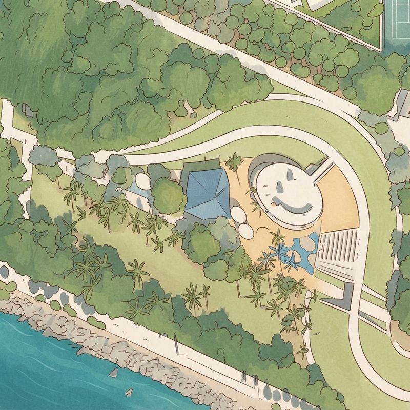 Illustrated map of Playground